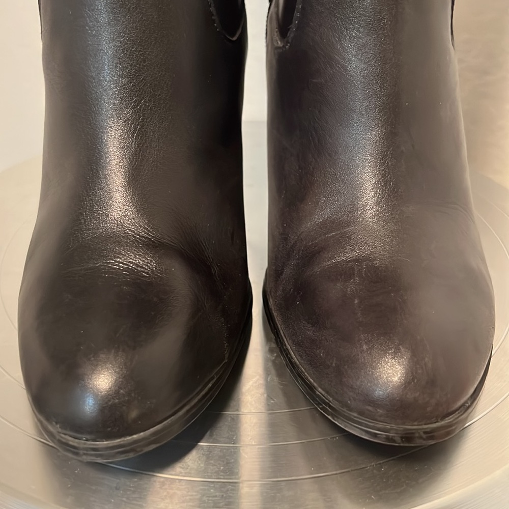 LAUREN RALPH LAUREN Bethan Leather Boots Tall 🐎 - Picture 3 of 13